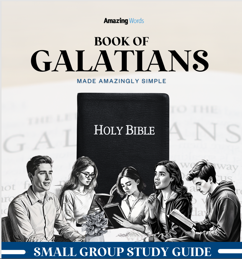 Small Group Study Guide - Book of Galatians – AmazingWords.com