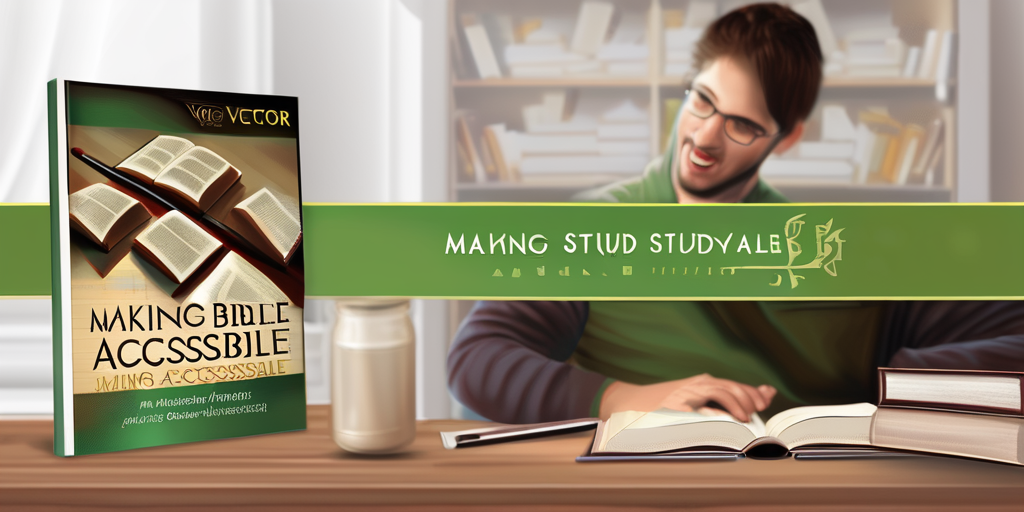 Making Bible Study Accessible: AmazingWords Digital Download Study Guides