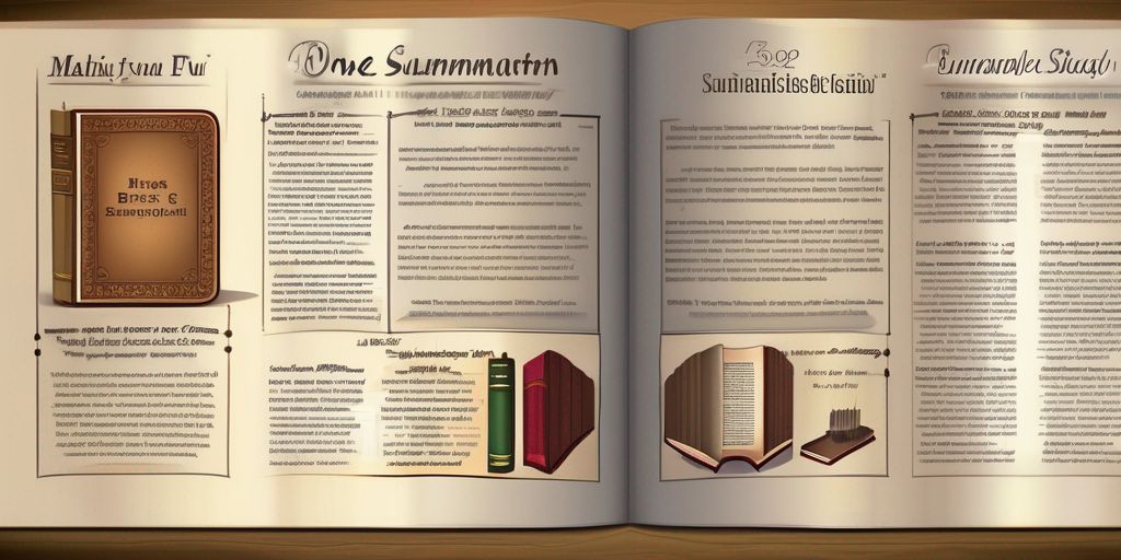 Making Bible Study Fun: One-Page Summaries for Enjoyable Learning