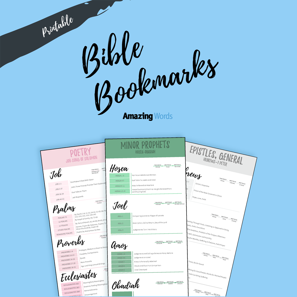 PWYC) 17 Printable Bible Bookmarks – AmazingWords.com pwyc-17-printable-bible-bookmarks-amazingwords-com